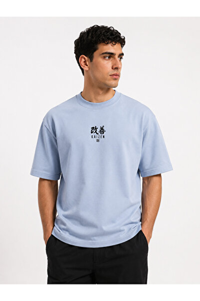 VEK Kaizen Printed T-Shirt Comfortable Fit 100% Cotton Minimal Unisex