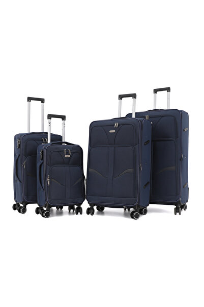 MELIFE 4 Piece Soft Luggage Set | 20", 24", 28", 32" | Lightweight Travel Tro...