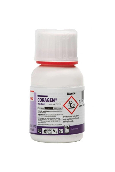 FMC Insecticid Coragen 20 SC – Viermele Merelor, Gândacul Colorado – 50ML
