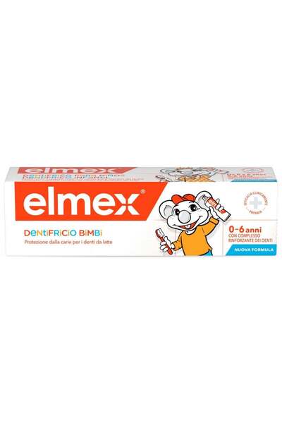 Elmex Pastă de dinți pentru copii pentru protecția împotriva cariilor, 50 ml
