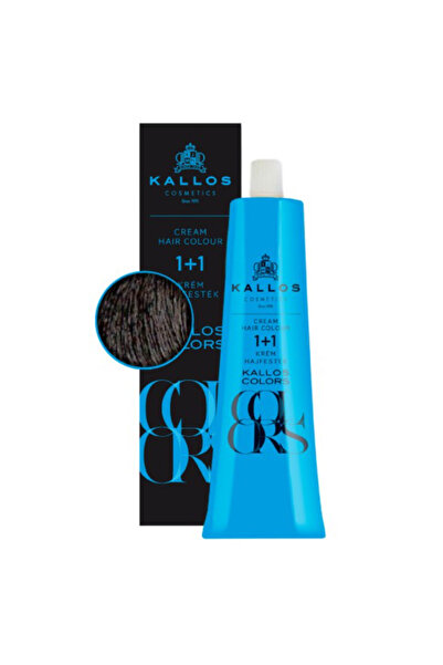 Kallos Vopsea Permanenta - Colors Cream Hair Colour, nuanta 6C Blond Cenusiu ...
