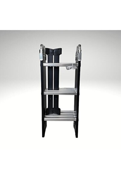 Packtech Karbon Çelik Akrobat Çok Amaçlı Merdiven 4x3