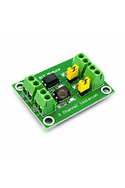 Meon Robotik Otomasyon Optokuplör Modülü 2 Kanal PC817 3.6-30V – Sinyal İzola...