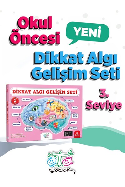 Ata Yayıncılık Dikkat Algı Gelişim Seti 3.Seviye