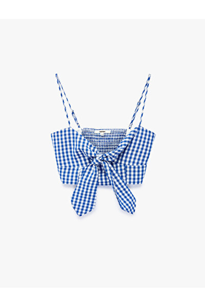 Koton X Sibil Çetinkaya - Bluza sa srcastim izrezom, detaljima leptir mašne i...