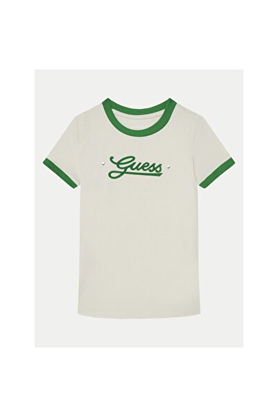 Guess Tricou de fată J5RI11K6YW4 Crem