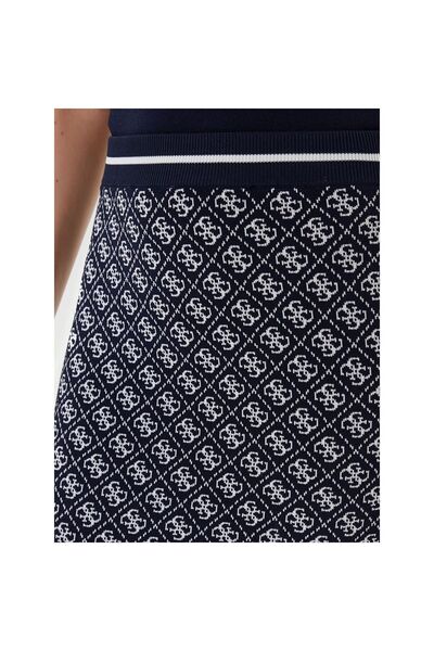 Guess Fustă creion de damă W4BD53Z37K0 bleumarin