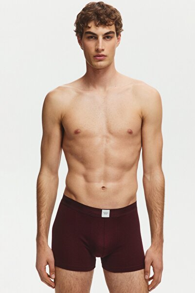 H&M 3'lü Ribanalı Kısa Boxer Şort