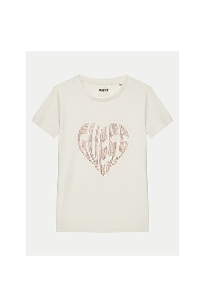 Guess Tricou de fată J5RI46J1314 Crem
