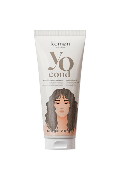 Kemon Balsam colorant pentru păr Yo Marron Glacé, 200 ml