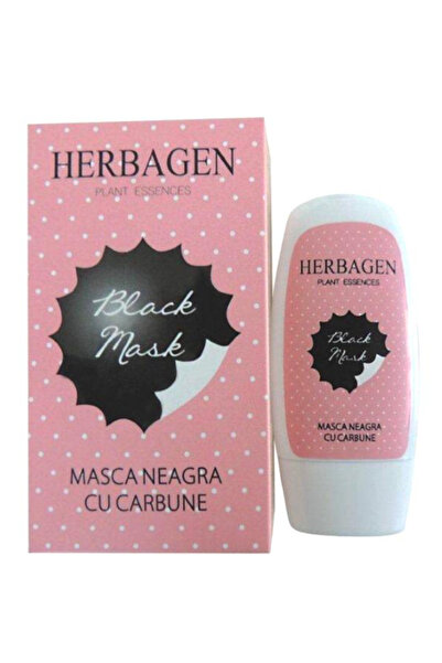 Herbagen Μάσκα με μαύρο άνθρακα, 50γρ.