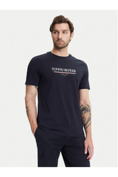Tommy Hilfiger Tricou bărbătesc MW0MW40324 multicolor