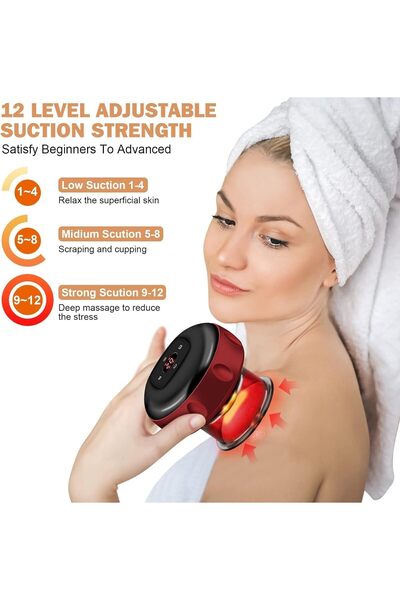 NextGen Electric Cupping Therapy Machine, 3 in 1 Cellulite Massager, Smart Dy...