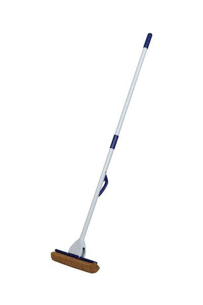 Apex Floor Cleaning Metal Roller Mop White/Blue 32cm