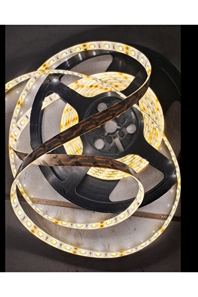 PUFFIN 5630 Smd 12v 60 Led/m Dış Mekan Silikonlu 5 Metre 4000 K(Gün Işığı) Şe...