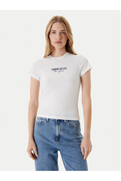 Tommy Jeans Γυναικείο T-shirt DW0DW20899 Πολύχρωμο