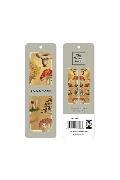 Ohh Deer Kaleido Design Premium Bookmark Natural World Fungi 12982