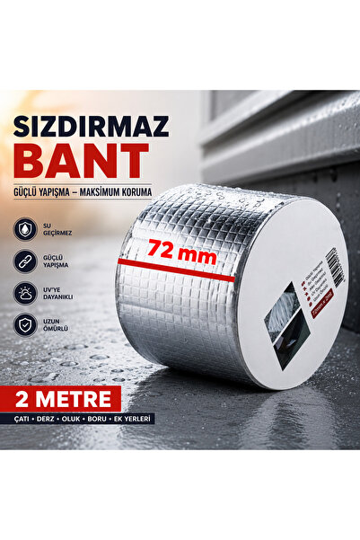 SIZDIRMAZ BANT tamir bandı SU GEÇİRMEZ ÇAMUR SAKIZ BANT ÇATI İZOLASYONU BORU TAMİRİ