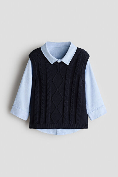 H&M 2 Parçalı Pamuklu Set