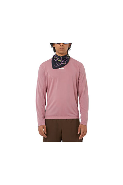 Salomon Shakeout Core Men's Running Long Sleeve T-Shirt Lc2778500 Pink