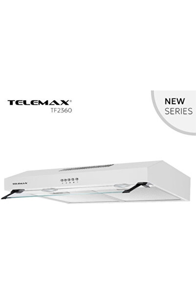 TELEMAX TF2360 Στάνταρ Απορροφητήρας 60εκ. Ανοξείδωτος