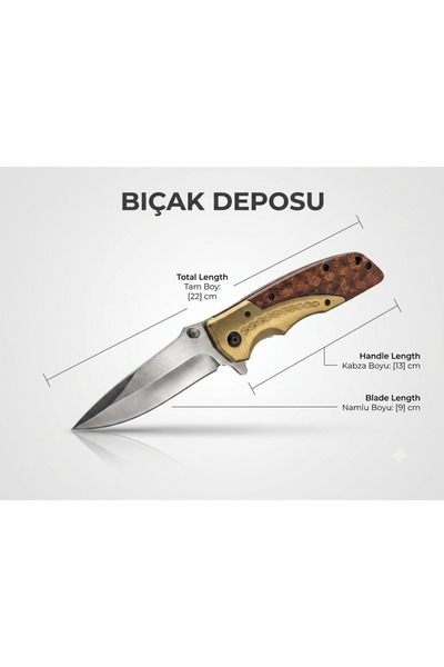 BIÇAK DEPOSU KAMP AKSESUAR KAZILIK