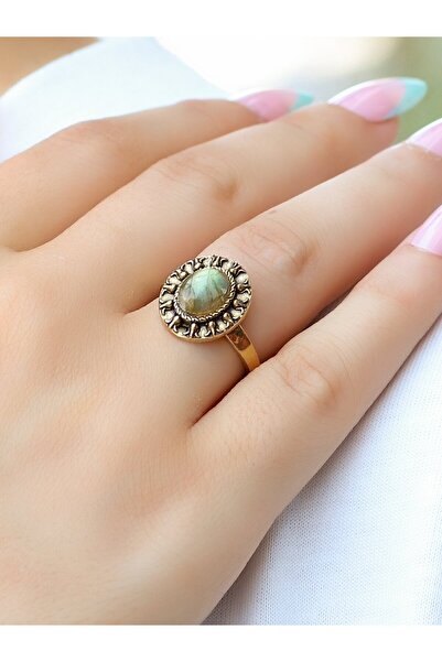 esha Bijou Rings - Gray - Natural Stone