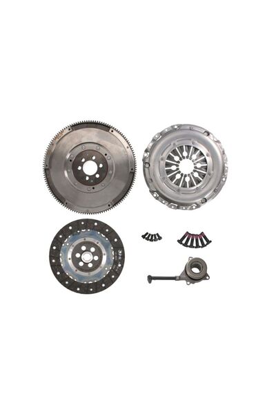 VALEO Kit Ambreiaj cu Volanta cu Masa Dubla si Rulment Hidraulic (240mm) Audi...