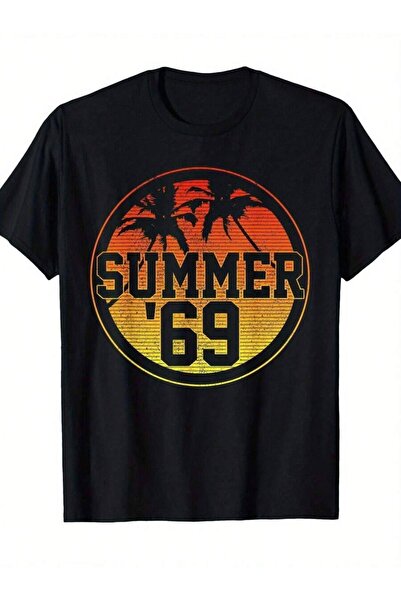 9TAY تي شيرت صيفي للرجال من Summer Of 69 - هدية عيد الميلاد الخمسين لعام 1969...
