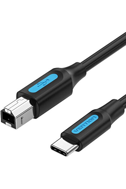Vention Cablu USB imprimanta Vention, 2m, USB-C (T) la USB-B (T), PVC, negru,...