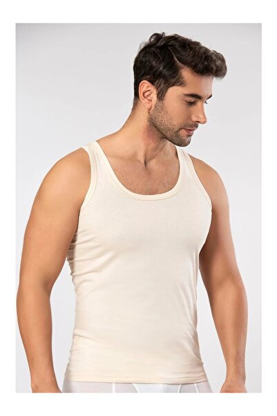 Erdem 1100 Erkek 6' Lı %100 Pamuk Penye Atlet