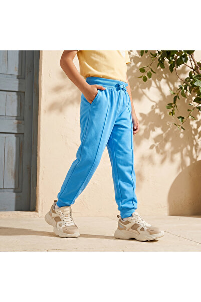 Juniors Drawstring Waist Joggers with Pockets