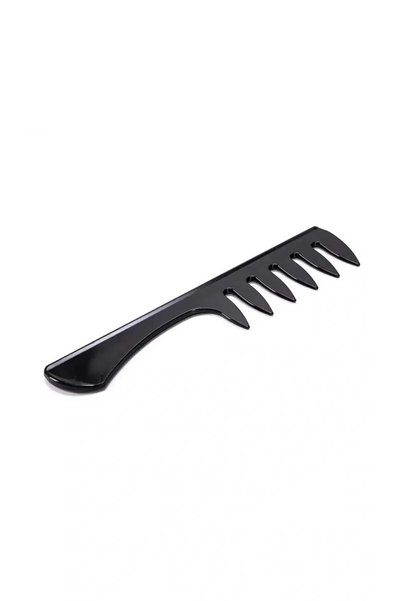 gaman Black Large Toothed Wide Teeth Afro Hair Comb Durable Sawtooth Wide Tooth Comb for Men and Women