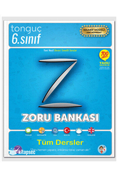 Tonguç Yayınları TONGUÇ 6. Sınıf Zoru Bankası Tüm Dersler