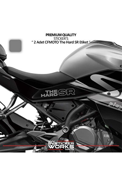 ARONA Cfmoto the hard sr sticker high quality foil 2 pcs sticker decal