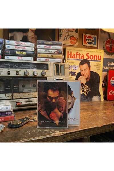ESKİ YENİ ANTİK Serdar Ortaç Okyanus & Bilsem Ki 2000 Original Music Cassette...
