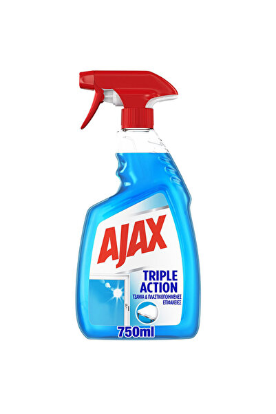 Ajax ΚΑΘΑΡΙΣΤΙΚΟ ΤΖΑΜΙΩΝ 750ml - (TRIPLE ACTION) (ΑΝΤΛΙΑ)
