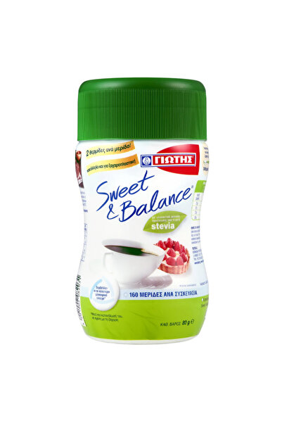 zografos ΓΙΩΤΗΣ SWEET AND BALANCE ΓΛΥΚΑΝΤΙΚΟ ΣΕ ΣΚΟΝΗ 80gr.
