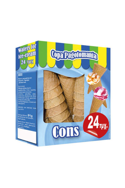 Pagotomania ΚΩΝΟΣ ΠΑΓΩΤΟΥ 91gr. (24 τεμ.)