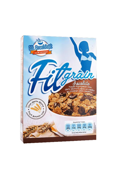Mr. Breakfast MR.BREAKFAST ΔΗΜΗΤΡΙΑΚΑ 375gr. - (FITGRAIN ΣΟΚΟΛΑΤΑ)