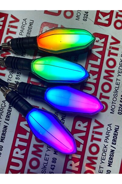 MTO Rgb Modifiye Sinyal 4'lü Holografik Sinyal Göstergeli