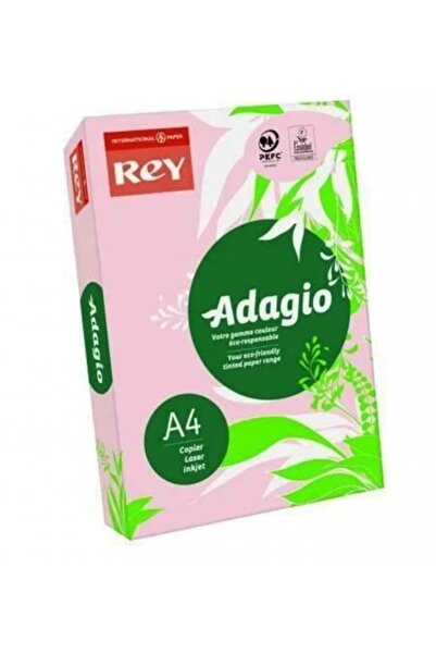 Rey Colored Copy Paper Color Paper A4 80 Gr Pink - 30 Pieces
