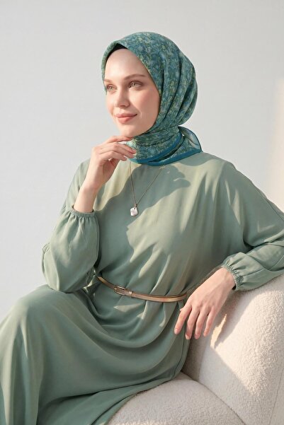 Silk Home Soft Scarf Garden Green 90X90