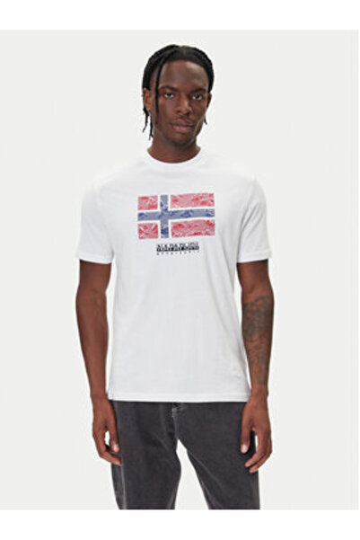 Napapijri Tricou bărbătesc NP0A891K0021 Multicolor