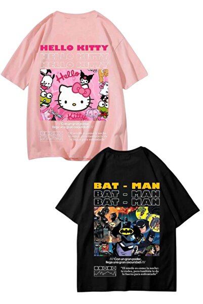 Carpe Black Bat-man Oversize T-shirt