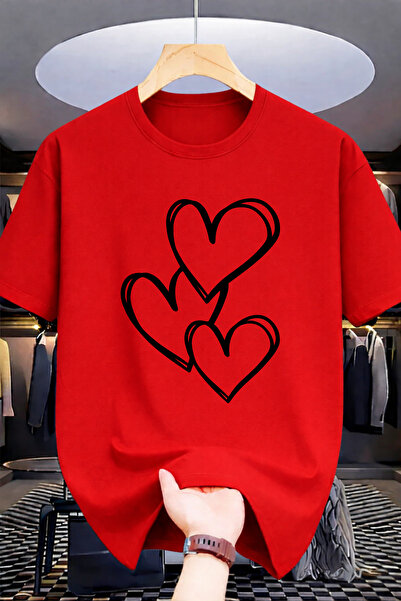 Pink Sky Premium Oversize T-Shirt 100% Βαμβάκι Unisex Άνετη Εφαρμογή Τάση Νέα...