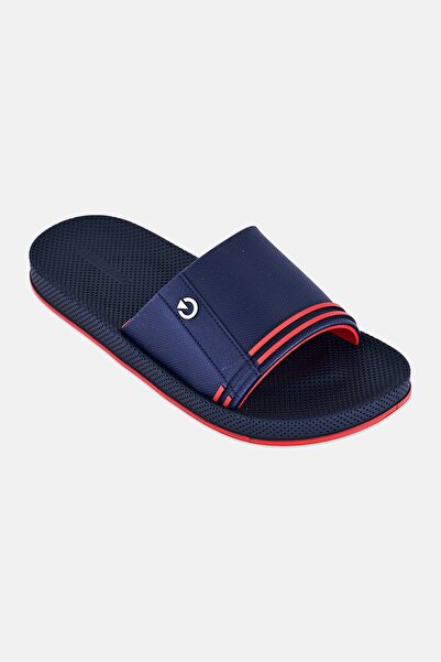 Cartago Men Siena Slip On Slides, Navy