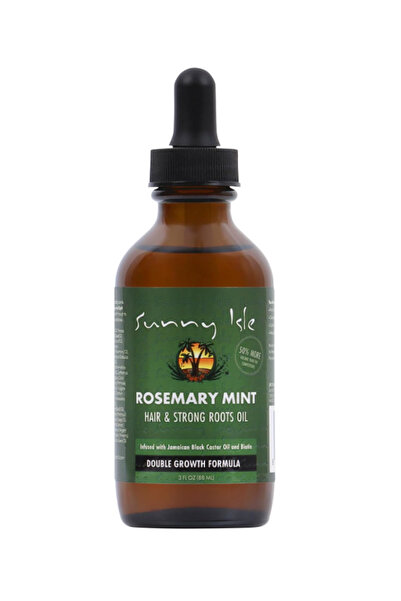 Sunny Isle ROSEMARY MINT HAIR & STRONG ROOTS OIL 3OZ