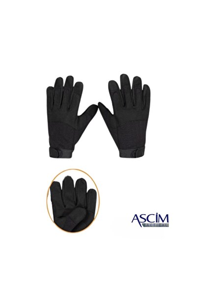 ASCİM Profesyonel Taktik Eldiven - 1000D Cordura & Nubuk Memory Foam Destekli...