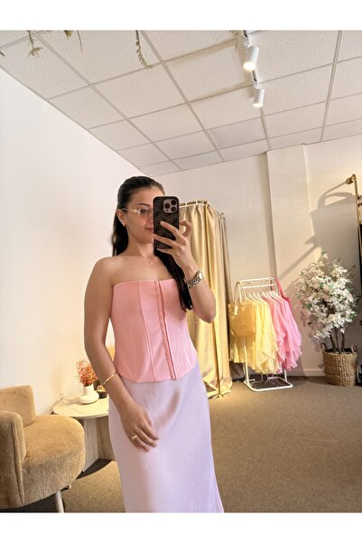 Alâ Butik Official Pembe Kopçalı Büstiyer